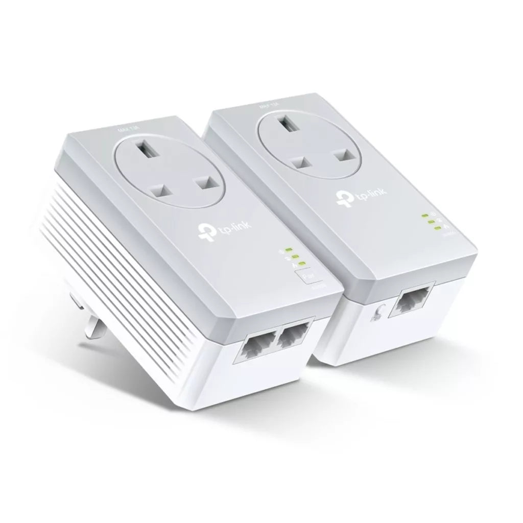 TP-Link TL-PA4022P KIT Passthrough Powerline 600 Starter Kit