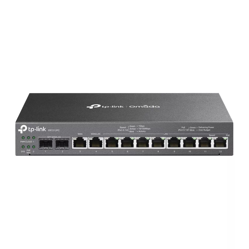 Tp-Link ER7212PC Omada 3-in-1 Gigabit VPN Router
