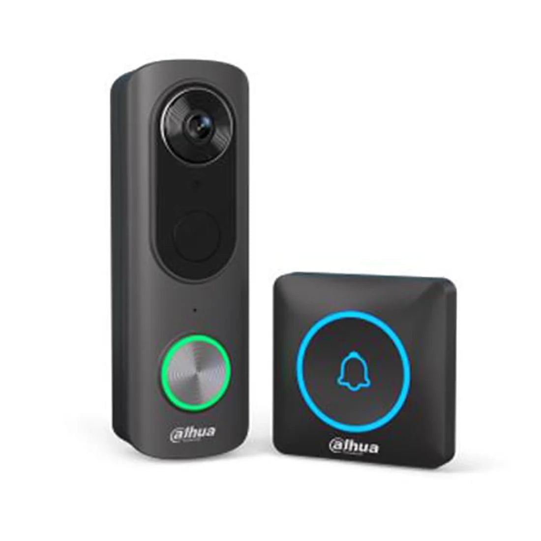 Dahua DH-VDKB01-BB 4MP Wi-Fi Battery Video Doorbell with Wireless Chime, AI Detection, IP65
