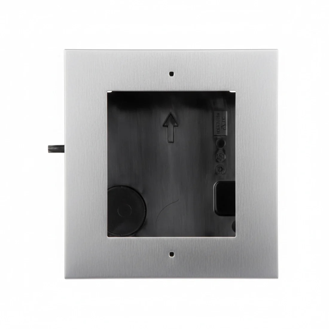 Hikvision DS-KD-ACF1/S Modular 1 Way Flush Mounting Bracket - Stainless Steel