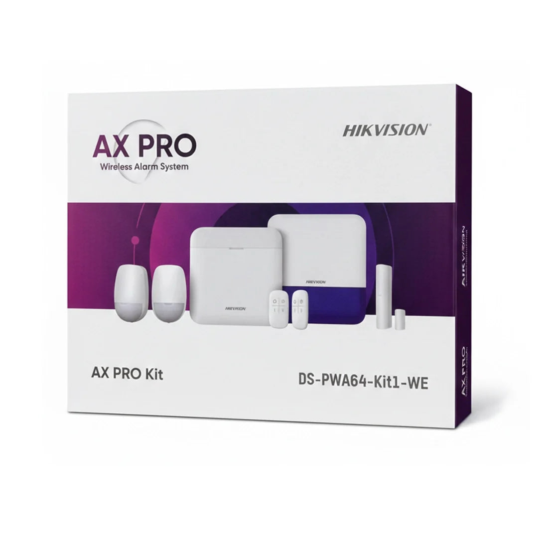 Do it yourself Hikvision AxPro Alarm Kit - Start from PWA64-KIT1-WE and Customise to Suit Your Needs