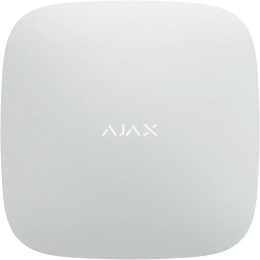 Ajax 123641 Hub 4G Control Panel - GSM & Ethernet - White "EOL"