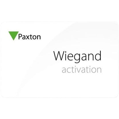Paxton Wiegand Activation Card with Genuine HID Technology 125-201