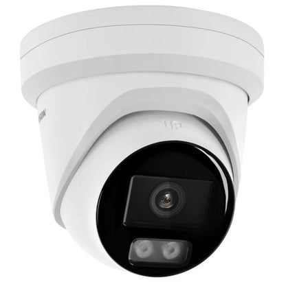 Hikvision DS-2CD2366G2H-IS2U-SL 6MP AcuSense Strobe Light and Audible Warning Fixed Turret Network Camera