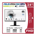 24" Monitor - 1080P Full HD Monitor - HDMI & Display / VGA Ports (23.8" ±)