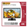 27" 4K ULTRA HD Monitor - CCTV Large Display LED Monitor 16:9 & 2 HDMI Ports