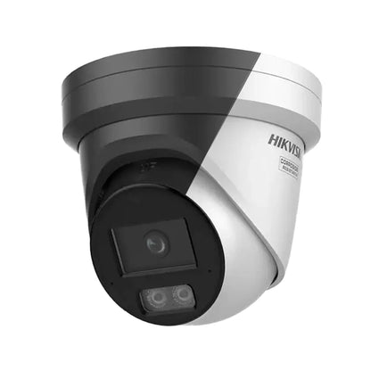 Hikvision DS-2CD23166G3-IS2UY/SL 16MP AcuSense Powered by DarkFighter Smart Hybrid Light Fixed Turret Network Camera with Strobe Light & Audible Warning