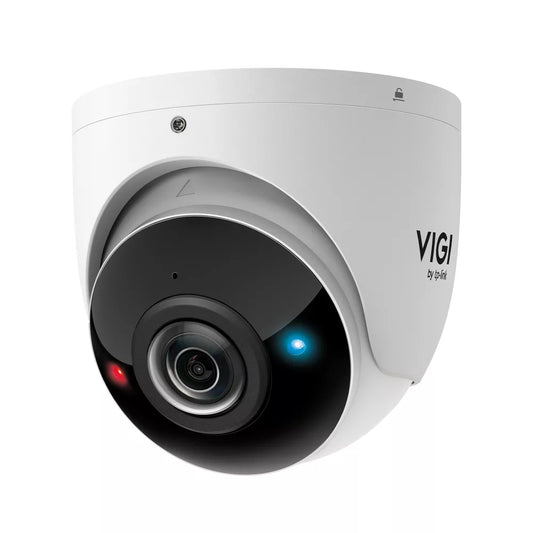 TP-Link Insight S485PI 8MP Outdoor IR Panoramic Turret Camera IP67 AI Detection image 1