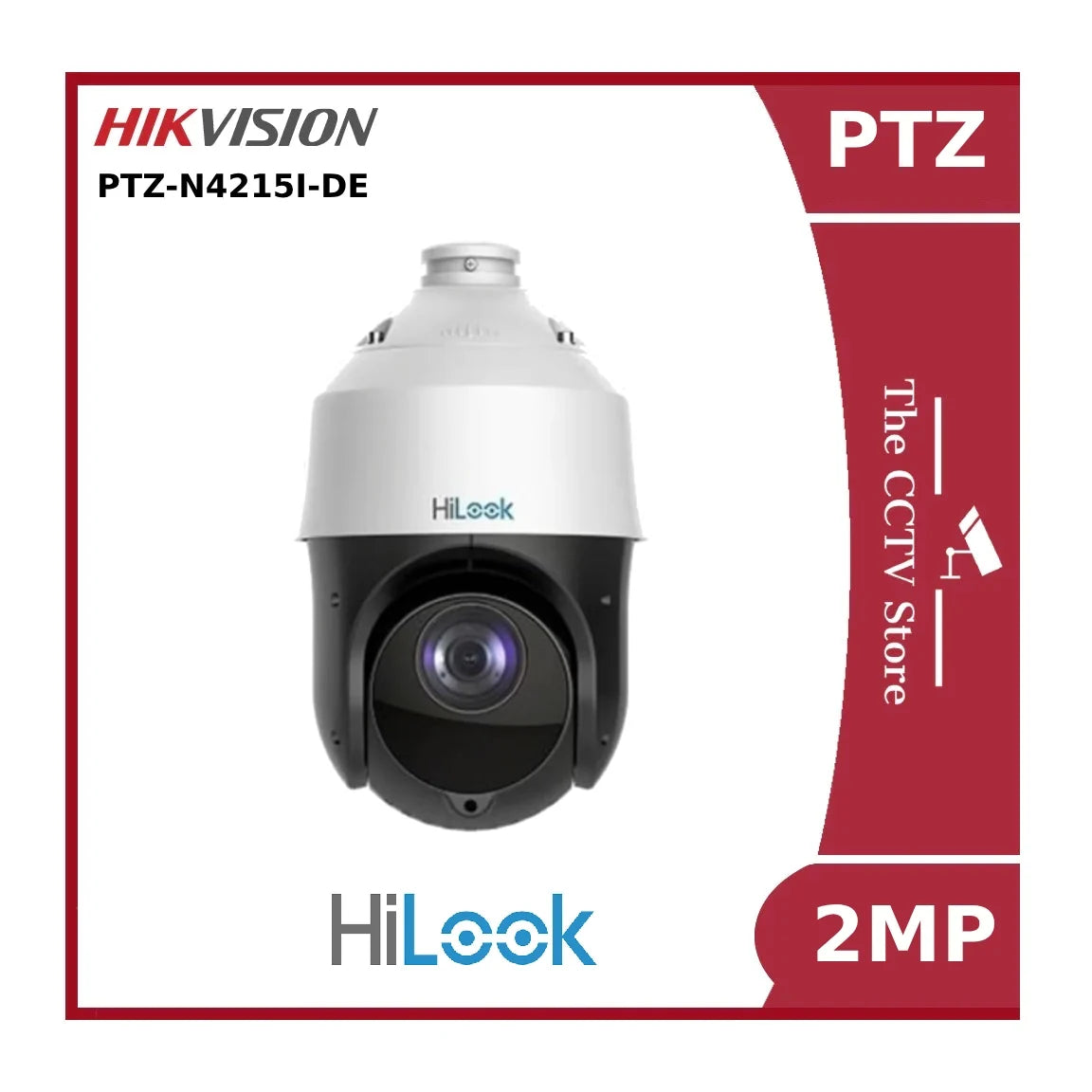 PTZ-N4215I-DE 15x Zoom HiLook 2MP IP POE PTZ camera with 100m IR - Offer "NR" "EOL"