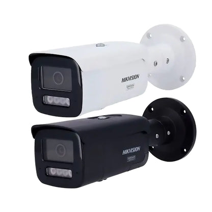 Hikvision DS-2CD2T47G3-LIS2UY/SL 4MP ColorVu Smart Hybrid Light IP Bullet CCTV Camera with Two-Way Audio & Alarm