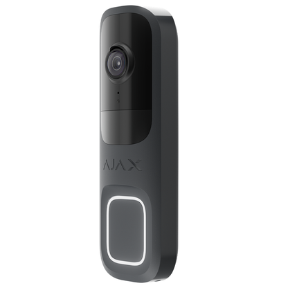 AJAX-66390/66391/66392/66393 DoorBell AI Video Doorbell - White, Black, Graphite & Grey