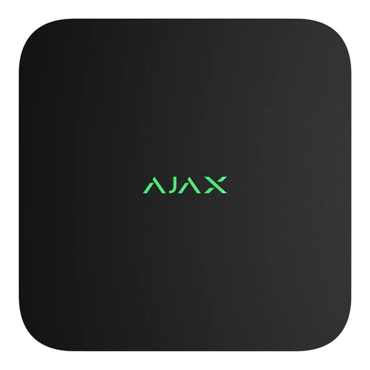 Ajax-77611 NVR 4K 8ch IP CCTV Recorder - Black