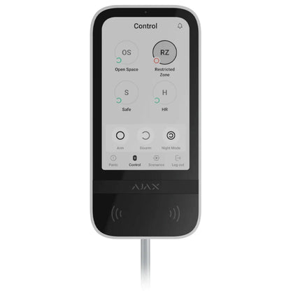 AJAX-81718/143608/81719/143607 Fibra KeyPad TouchScreen Arming Station -"NR"
