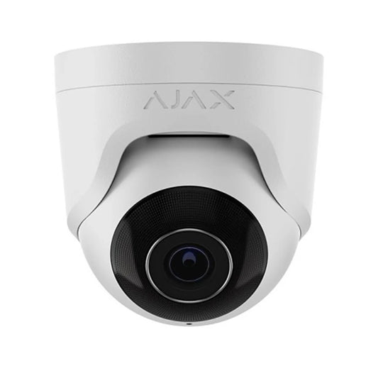 Ajax 64925 TurretCam 5MP 4mm AI PoE IP Turret Camera with IR, HDR, Microphone & Smart Detection