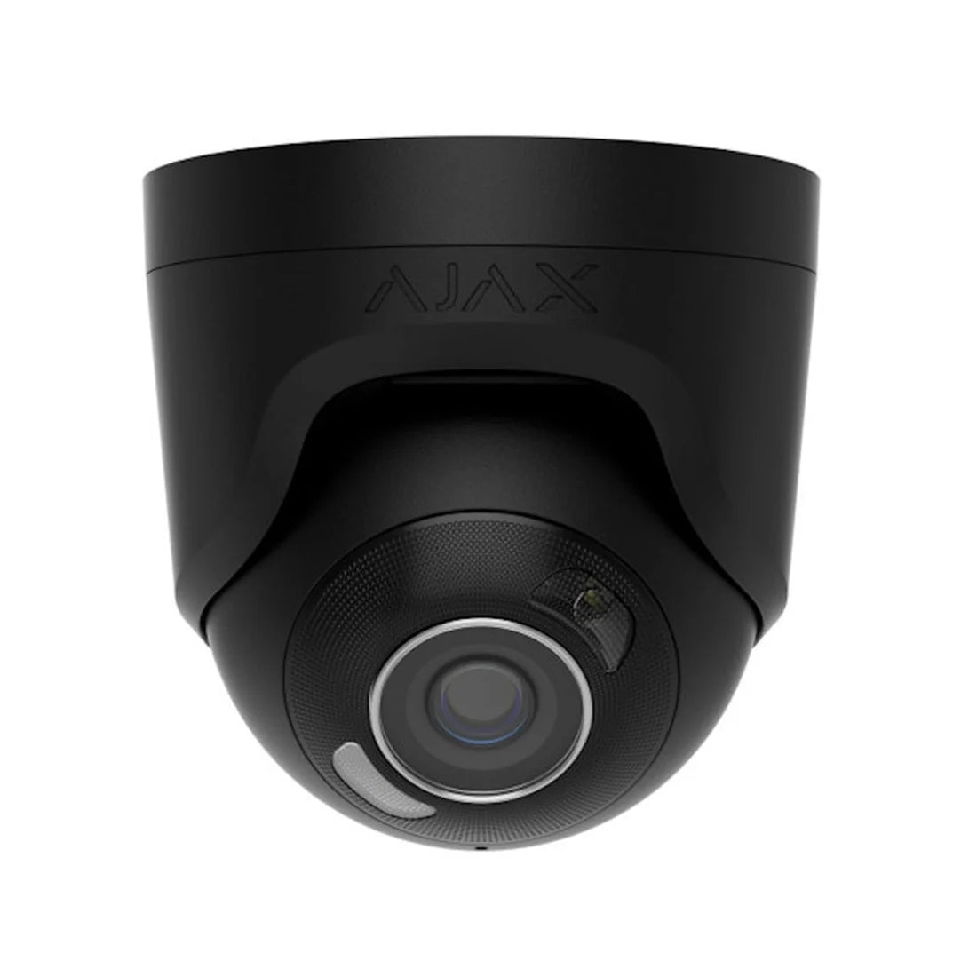 Ajax 126262 TurretCam HL 5MP 4mm Black Wired IP Camera with Hybrid Illumination and PoE