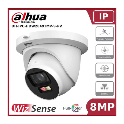Dahua DH-IPC-HDW2849TMP-S-T-PV 8MP Full-Color Turret IP Camera