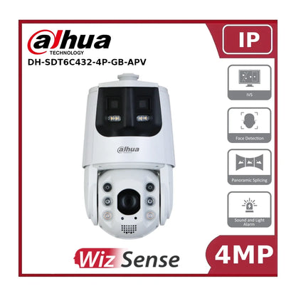 Dahua DH-SDT6C432-4P-GB-APV - 4MP 32x Dual Light Network Panoramic PTZ Camera"NR" "EOL"
