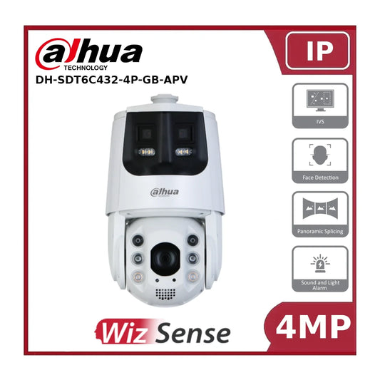 Dahua DH-SDT6C432-4P-GB-APV - 4MP 32x Dual Light Network Panoramic PTZ Camera"NR" "EOL"