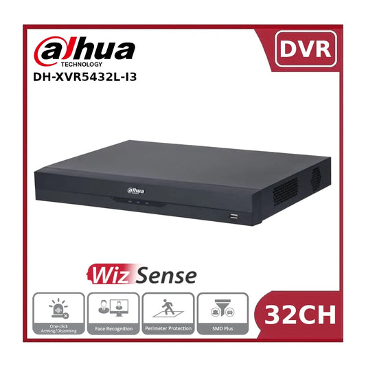 Dahua DH-XVR5432L-I3 32 Channels Penta-brid 5M-N/1080P 1.5U 4HDDs WizSense Digital Video Recorder - NR