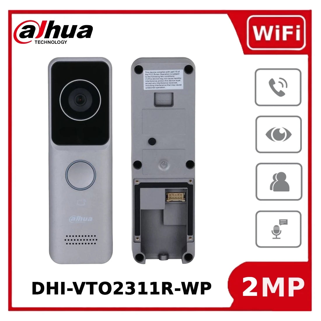 Dahua DHI-VTO2311R-WP - Wi-Fi Villa Door Station