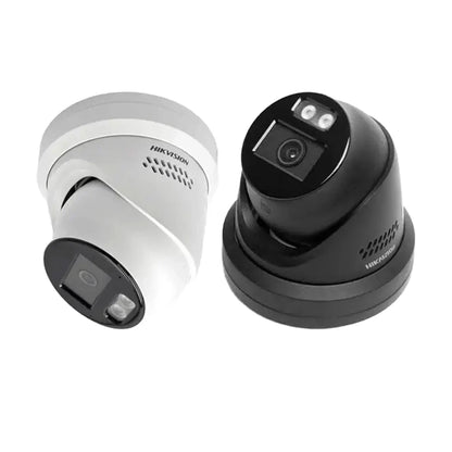 Hikvision DS-2CD2346G2H-IS2U/SL 4MP AcuSense Strobe Light and Audible Warning Fixed Turret Network Camera