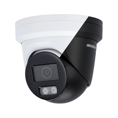 Hikvision DS-2CD2346G2H-IU(EF) 4MP AcuSense DarkFighter Pro Series Turret IP Camera with Built-in Microphone and 30m IR Night Vision