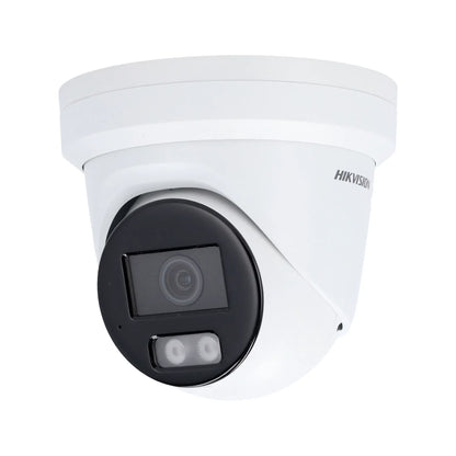 Hikvision DS-2CD2346G2H-IU(EF) 4MP AcuSense DarkFighter Pro Series Turret IP Camera with Built-in Microphone and 30m IR Night Vision