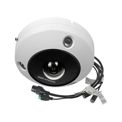 Hikvision DS-2CD63C5G1-IVS 12MP DeepinView IR Fisheye 360° Network Camera image 2
