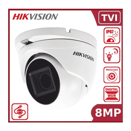 Hikvision DS-2CE79U1T-IT3ZF 4K Motorized Varifocal Turret Camera"NR"