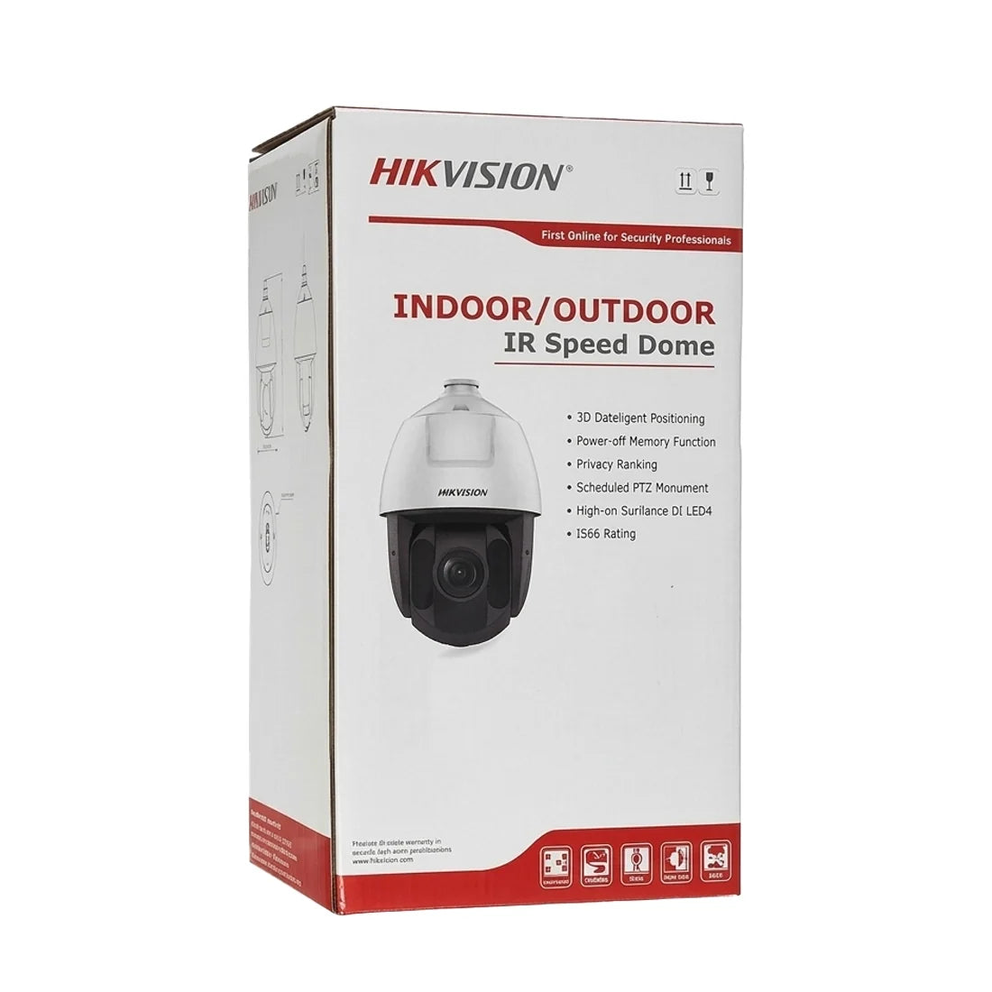 4MP Hikvision PTZ DS-2DE5425IW-AE (T5) 25x Zoom IP Network PTZ Camera, 150m Smart IR "NR" "EOL"