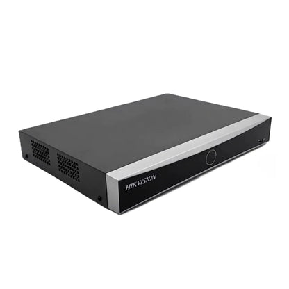 Hikvision DS-7716NXI-I4/16P/VPro 16 Channel AI NVR with 16 PoE Ports Guanlan AI AcuSeek AcuSearch Facial Recognition 4K HDMI 2 HDD