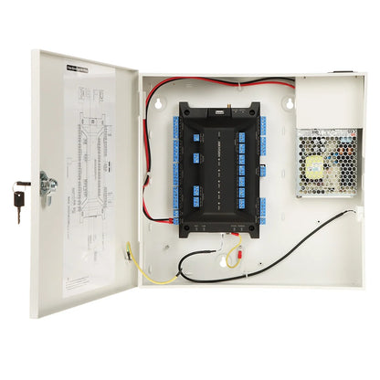 Hikvision DS-K2702WX-E1 Ultra 2 Door PoE Access Controller with Metal Case & PSU