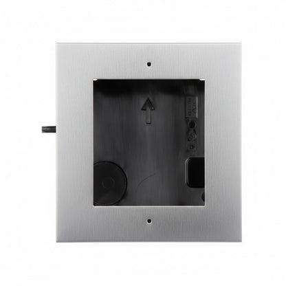 Hikvision DS-KD-ACF1/S Modular 1 Way Flush Mounting Bracket - Stainless Steel