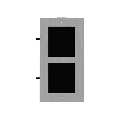 Hikvision DS-KD-ACF2/S Modular 2 Way Flush Mounting Bracket - Stainless Steel