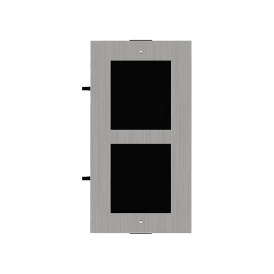 Hikvision DS-KD-ACF2/S Modular 2 Way Flush Mounting Bracket - Stainless Steel