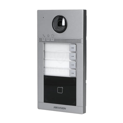 Hikvision DS-KV8413-WME1(C) – IP Villa Intercom with 4 Buttons, Card Reader & IR Camera
