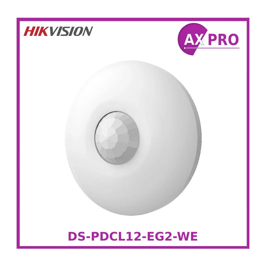 Hikvision AX Pro Wireless 360° Ceiling PIR (DS-PDCL12-EG2-WE)