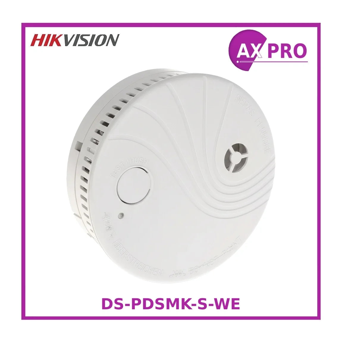 Hikvision AX Pro Wireless Smoke Detector (DS-PDSMK-S-WE)