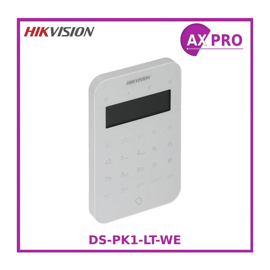 Hikvision AX Pro Wireless LCD Keypad (DS-PK1-LT-WE)