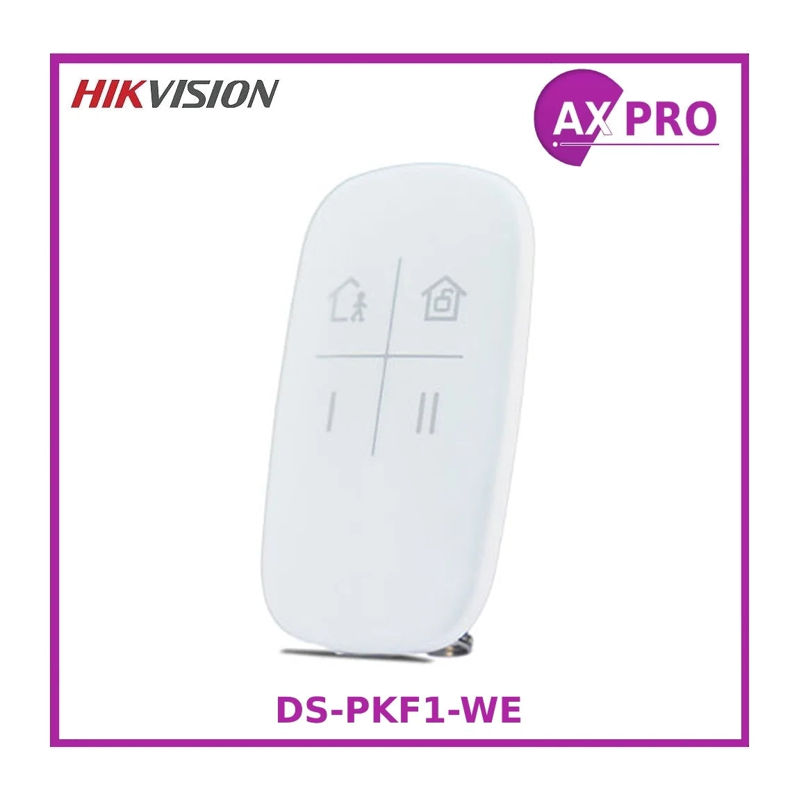 Hikvision AX Pro Wireless Keyfob (DS-PKF1-WE)