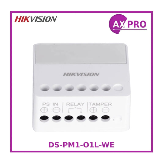 Hikvision AX Pro Wireless Low Voltage Relay (DS-PM1-O1L-WE)