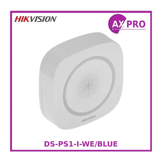 Hikvision AX Pro Wireless Internal Sounder (DS-PS1-I-WE/BLUE)