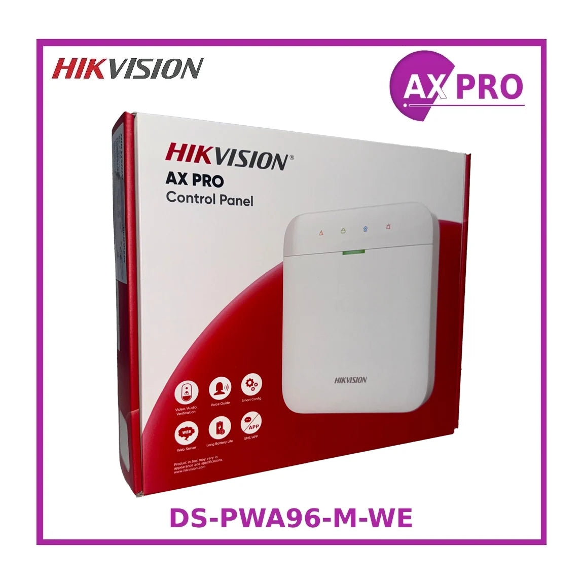 Hikvision AX Pro Middle Level Wireless Control Panel (DS-PWA96-M-WE)