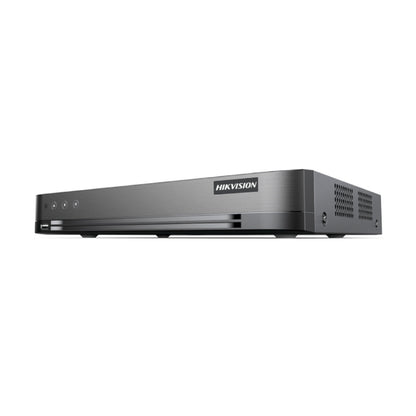 Hikvision iDS-7204HTHI-M1/PXT 4-Channel 8MP Hybrid PoC AI DVR with Smart Motion Detection & AOC