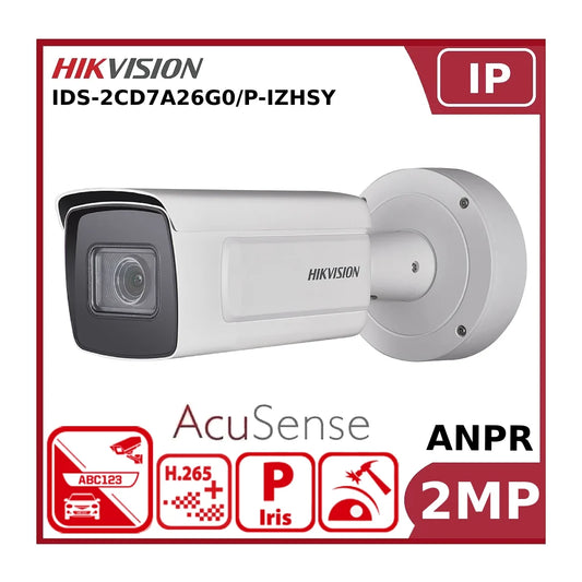 Hikvision 2MP IDS-2CD7A26G0/P-IZHSY ANPR DeepinView Bullet Camera With 50m IR Wiegand"NR" image 1