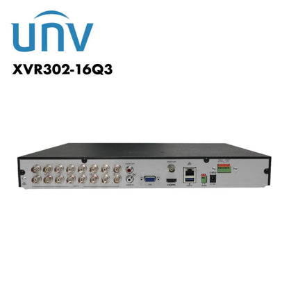 Uniview XVR302-16Q3 16 Channel upto 8MP 4K Hybrid XVR