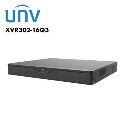 Uniview XVR302-16Q3 16 Channel upto 8MP 4K Hybrid XVR