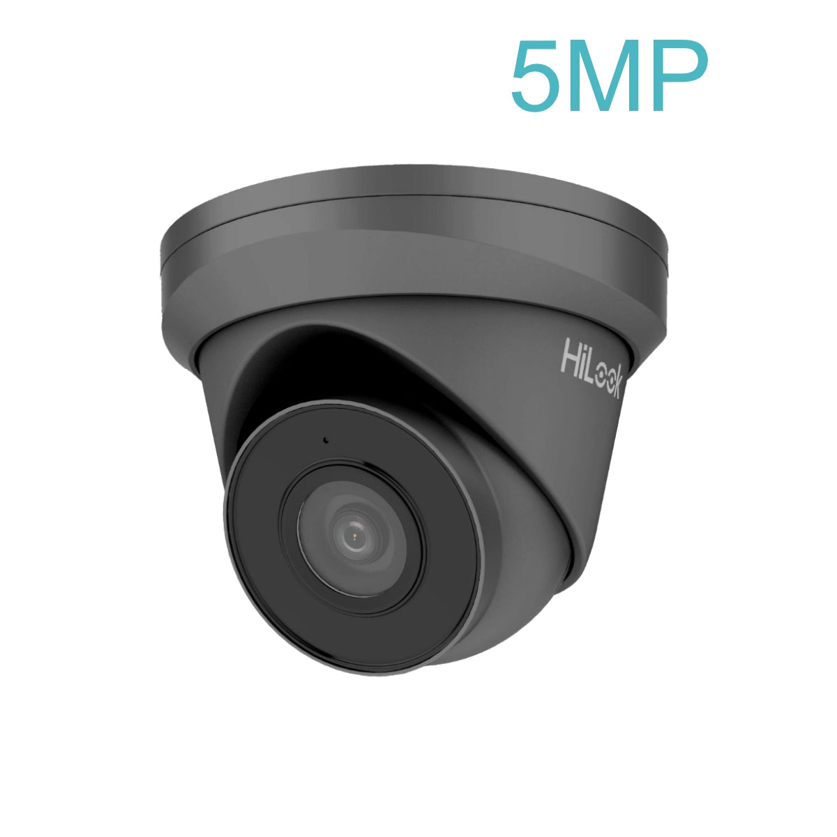 HiLook IPC-T250H-MU 5MP IP POE network turret camera with 30m IR, built-in mic