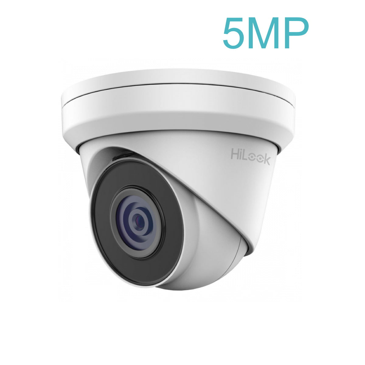 HiLook IPC-T250H-MU 5MP IP POE network turret camera with 30m IR, built-in mic
