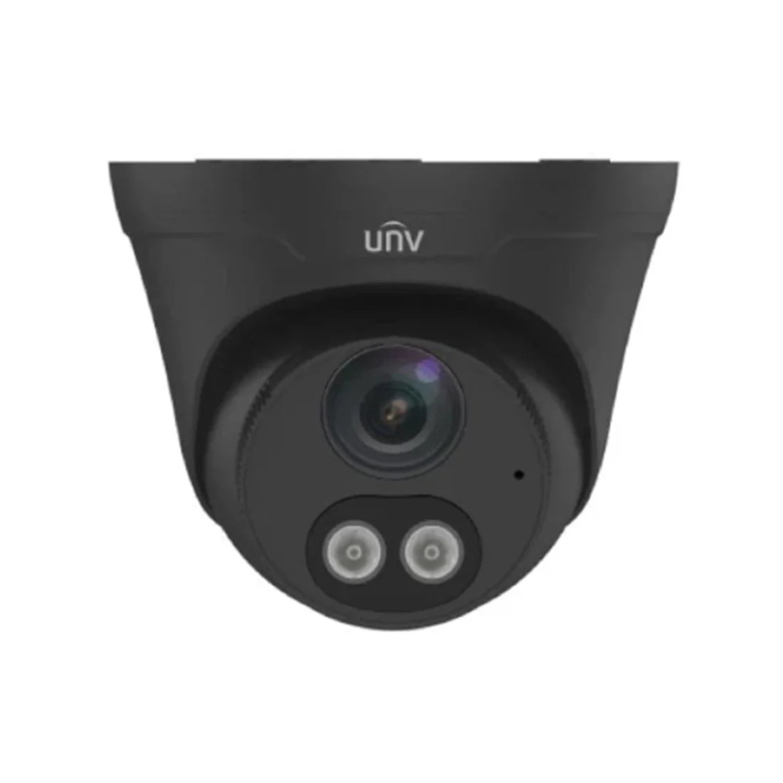 Uniview IPC3618LE-ADF28KC-DL 8 MP ColorHunter Dual-Light Turret IP Camera with Two-Way Audio